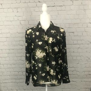 Forever 21 Floral Blouse